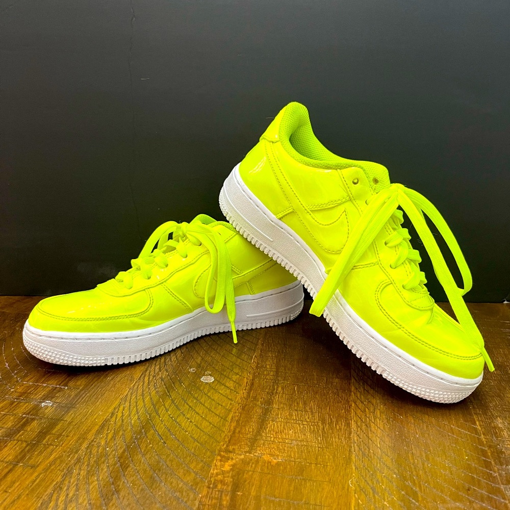 Nike Air Force 1s - Neon Yellow